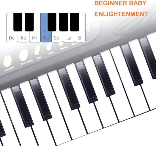 OodBlue Piano Keyboard - 37 Toetsen - Draagbaar & Multifunctioneel - Voor Kinderen